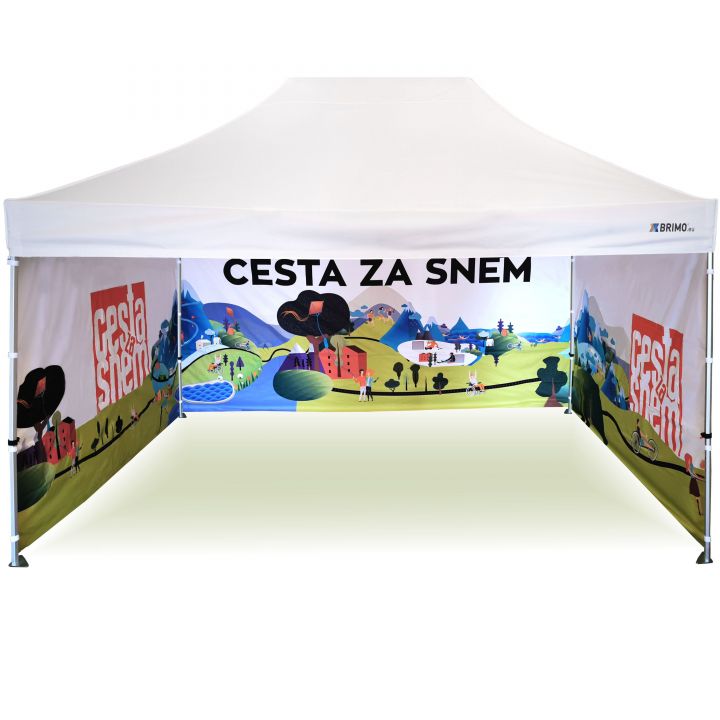 Ručne ovládaný predajný prístrešok